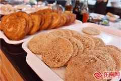 三明沙县:烧饼“电烤香”三明美食老字号